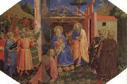 Fra Angelico Altarpiece of the Annunciation oil